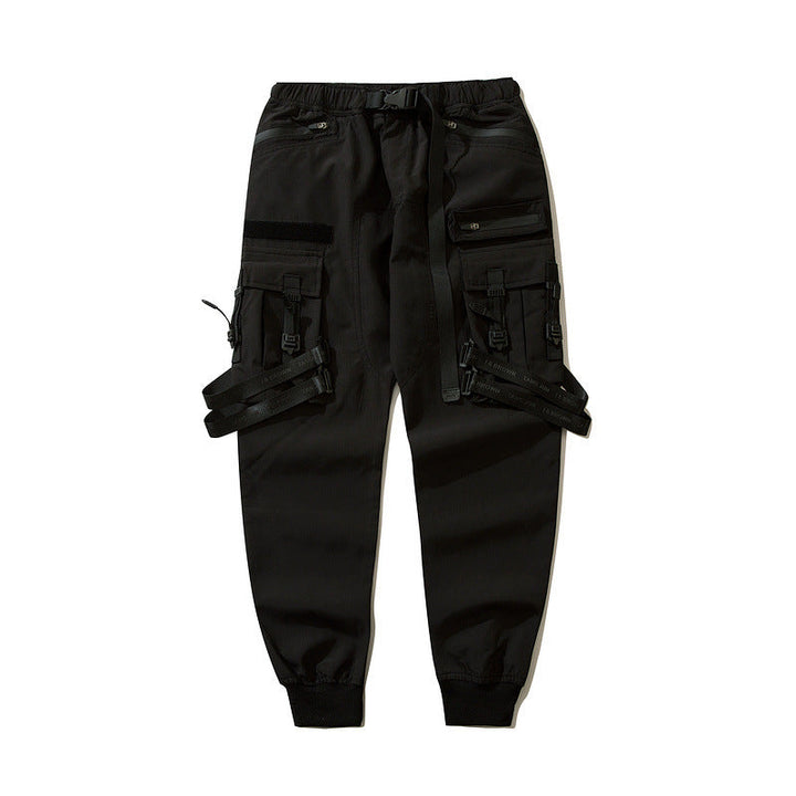Cargo Jogger Paratrooper Pants Casual Long Trousers For Fall And Winter
