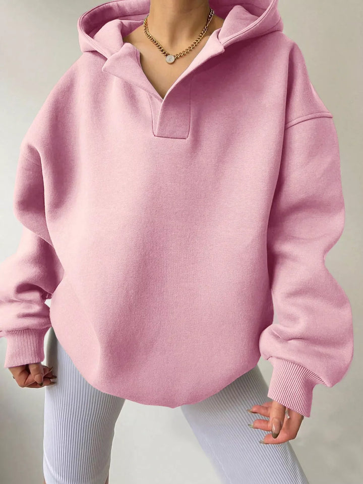 Dropped Shoulder Long Sleeve Sweatshirt