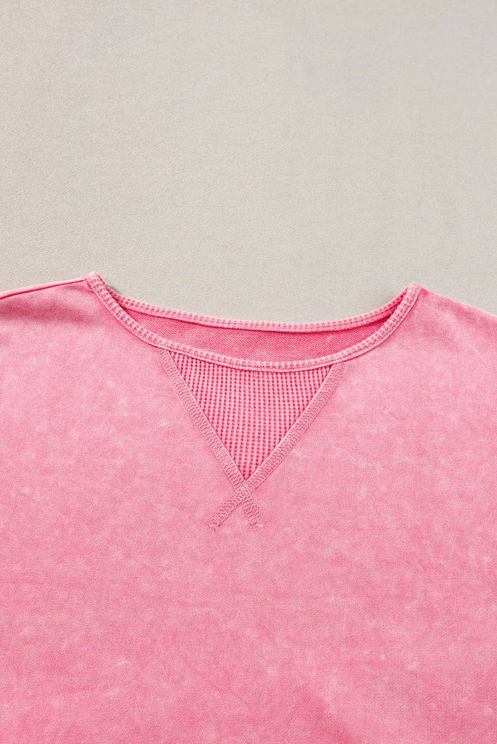 Plus Size Round Neck Half Sleeve T-Shirt