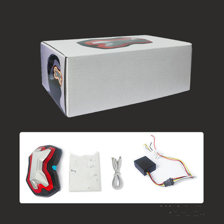 Helmet Restraint Battery And Turn Signal Light