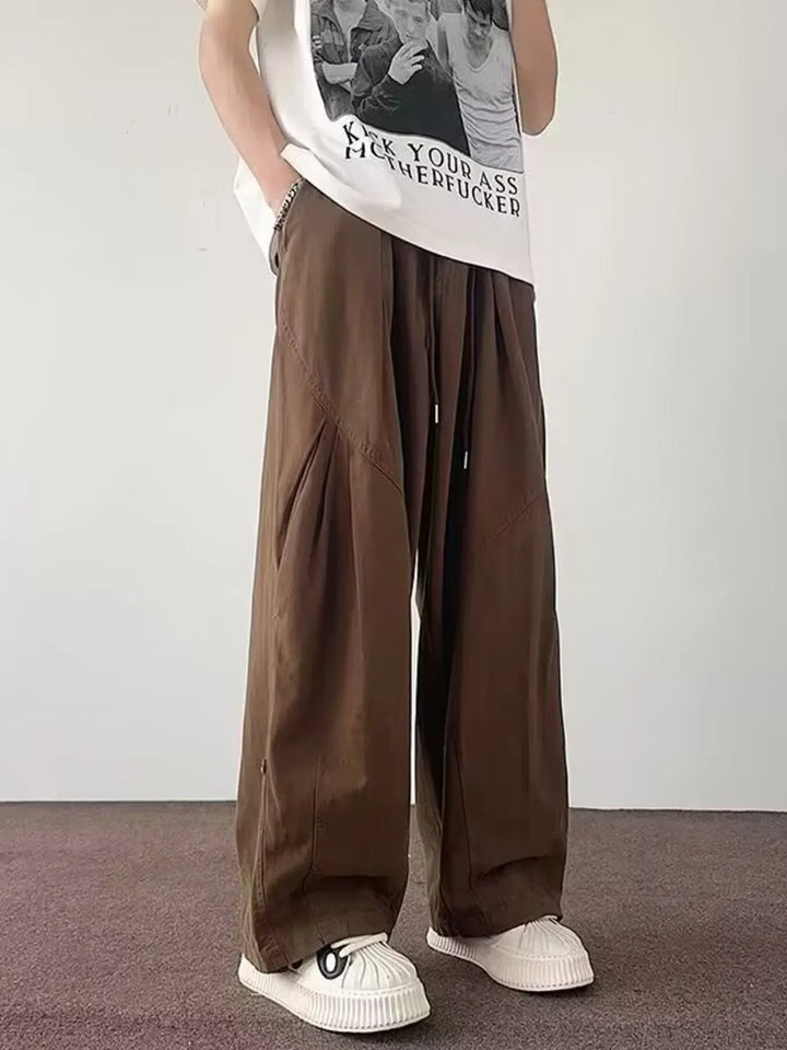 Men's Plus Size Loose Fit Casual Cargo Pants