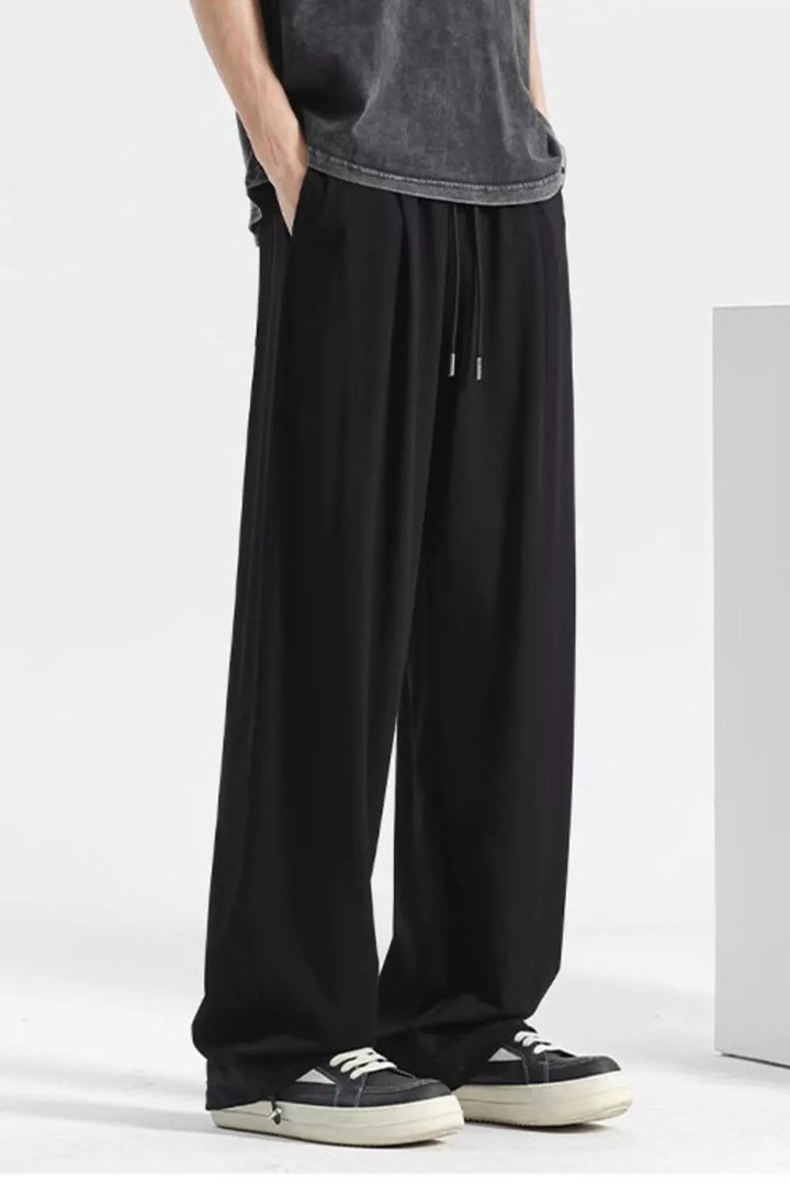 Men's Plus Size Casual Loose Fit Drawstring Sweatpants