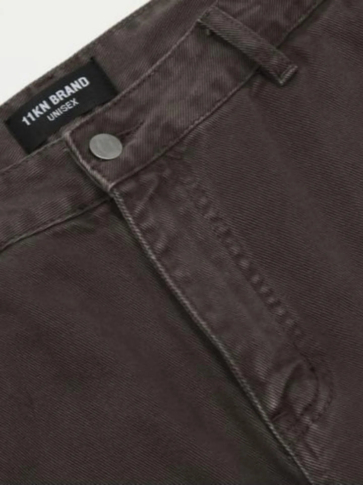 Men's Washed Baggy Jeans
