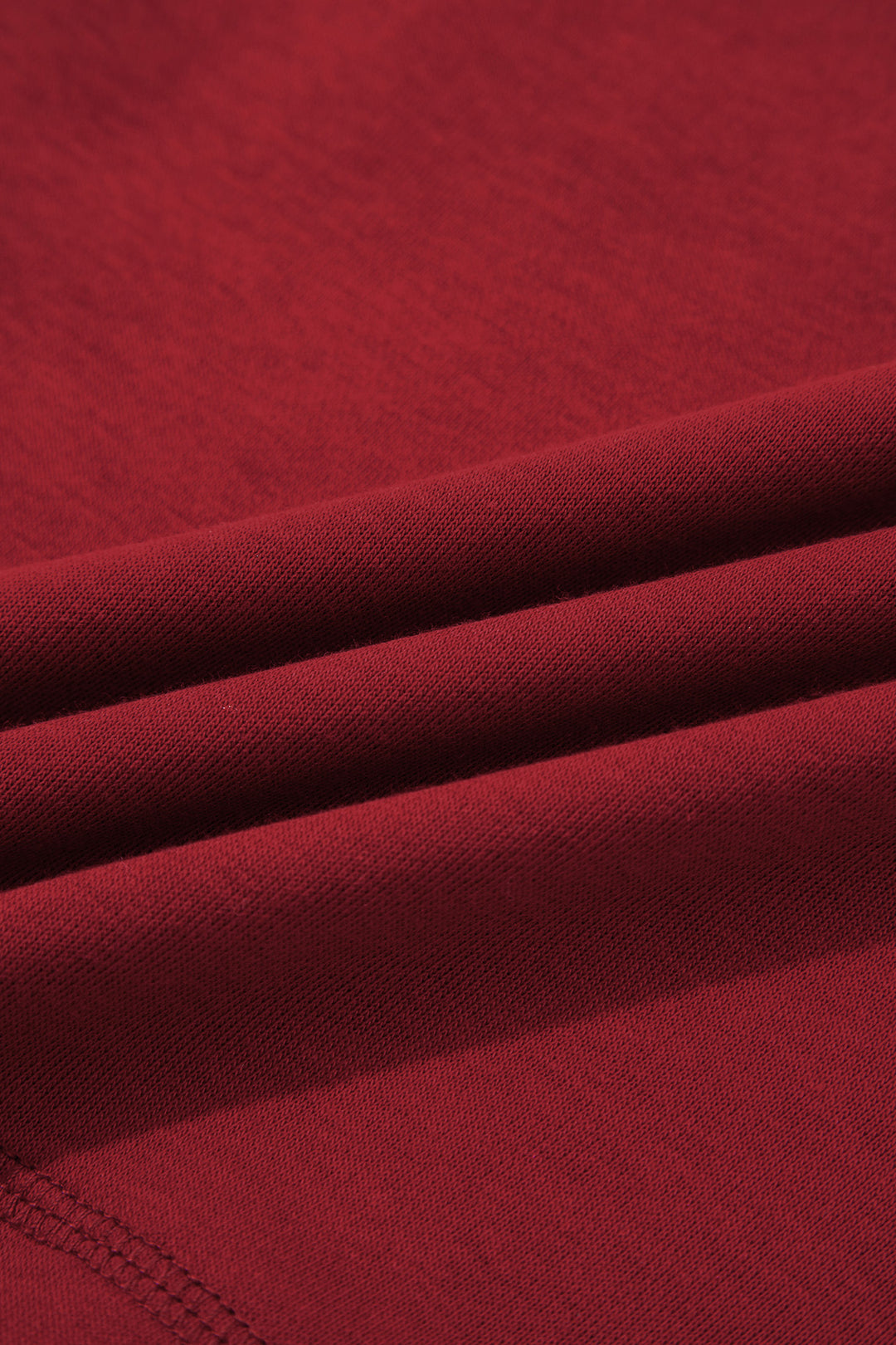 Racing Red Drop Shoulder Boxy Tee and Barrel Pants Set