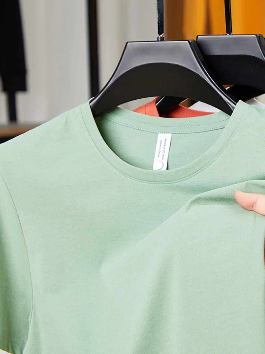 Men's Plus Size Round Neck Short Sleeve T-Shirt