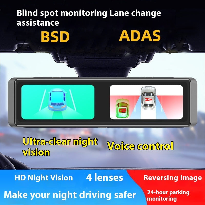 360 Degree Blind Zone Warning HD Car DVR