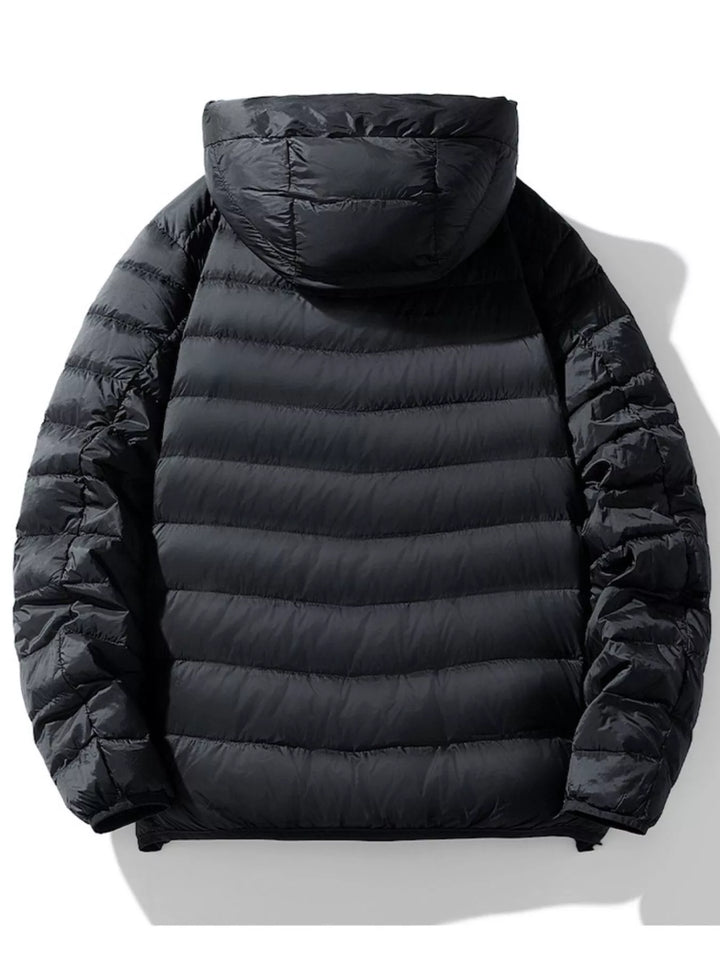 Men's Lightweight Zip Up Hooded Jacket