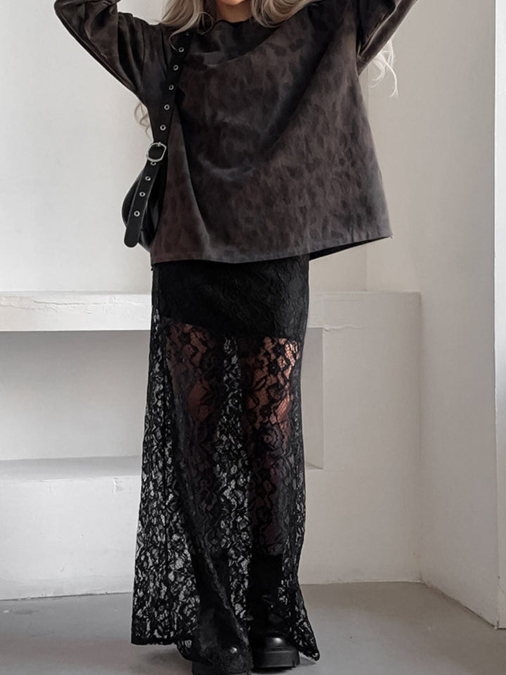 Lace Maxi Skirt