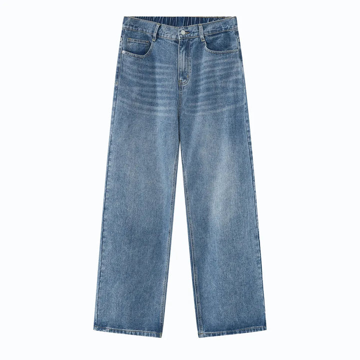 Wide Leg Jeans with Pockets