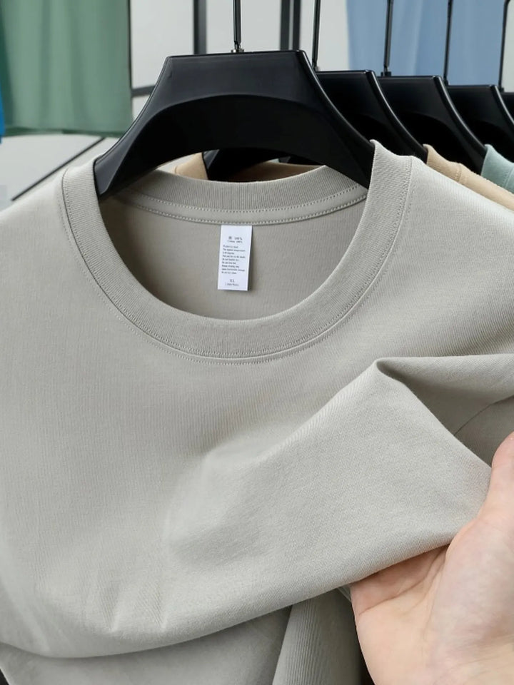 Men's Plus Size Round Neck Short Sleeve T-Shirt