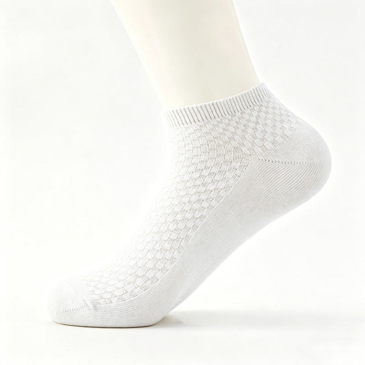 Casual Soft And Breathable Black Long Socksversatile For All Seasons