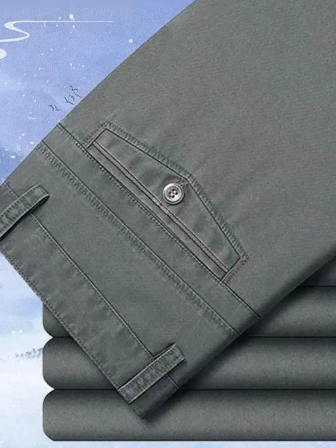 Men's Basic style Pocketed Pants