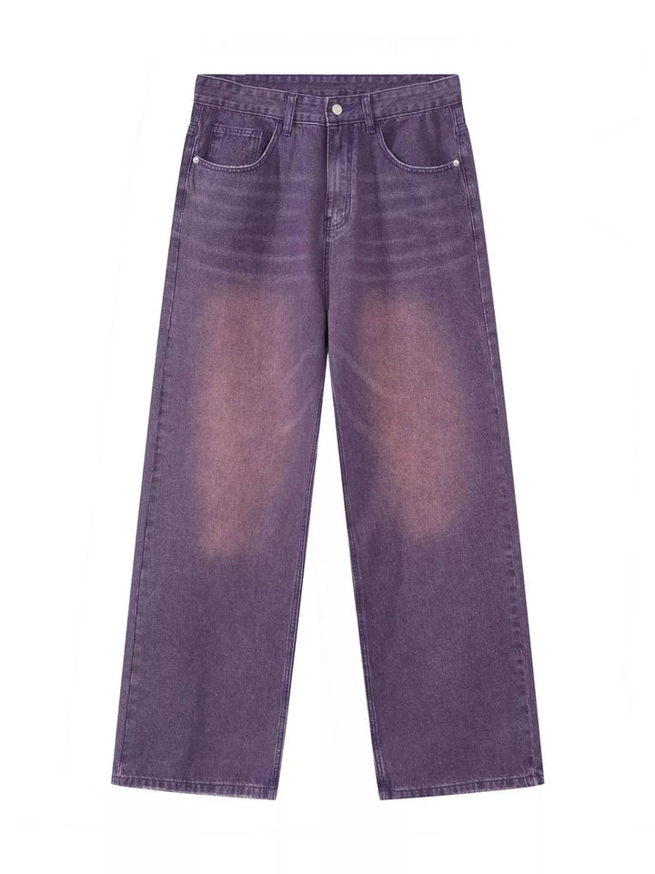 Men's Gradient Wide-Leg Jeans