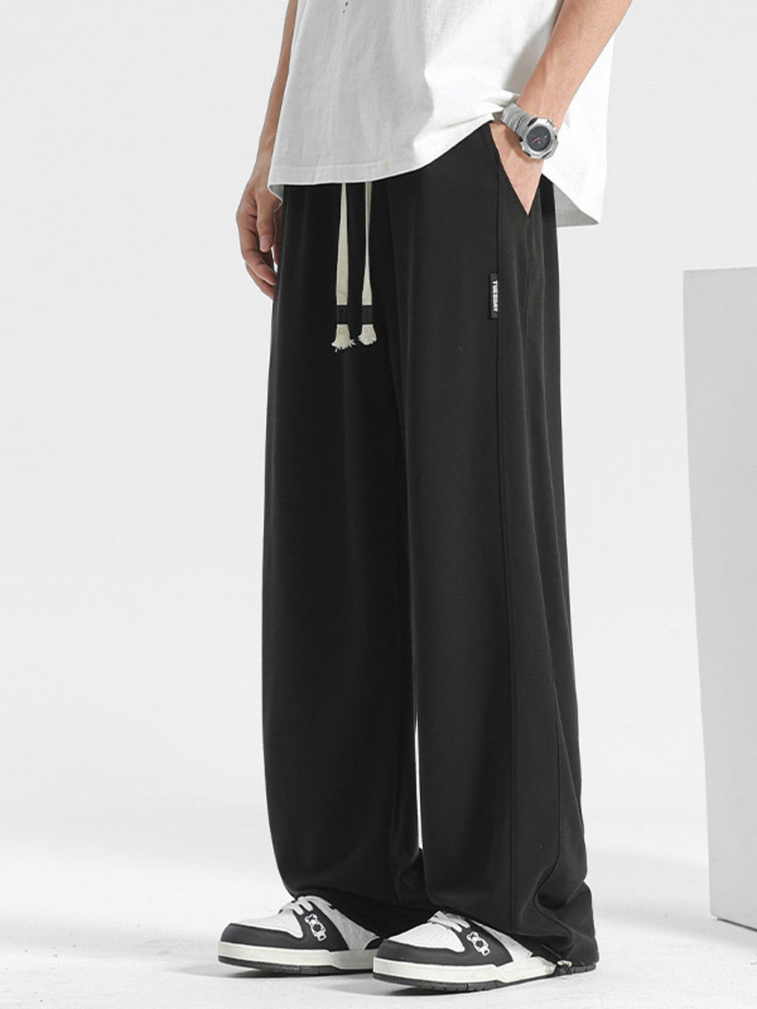 Men's Plus Size Loose Fit Drawstring Pants