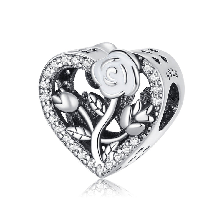 Flower Of Life Medical-themed Bracelet With Beads Featuring A White-coat Angel Design
