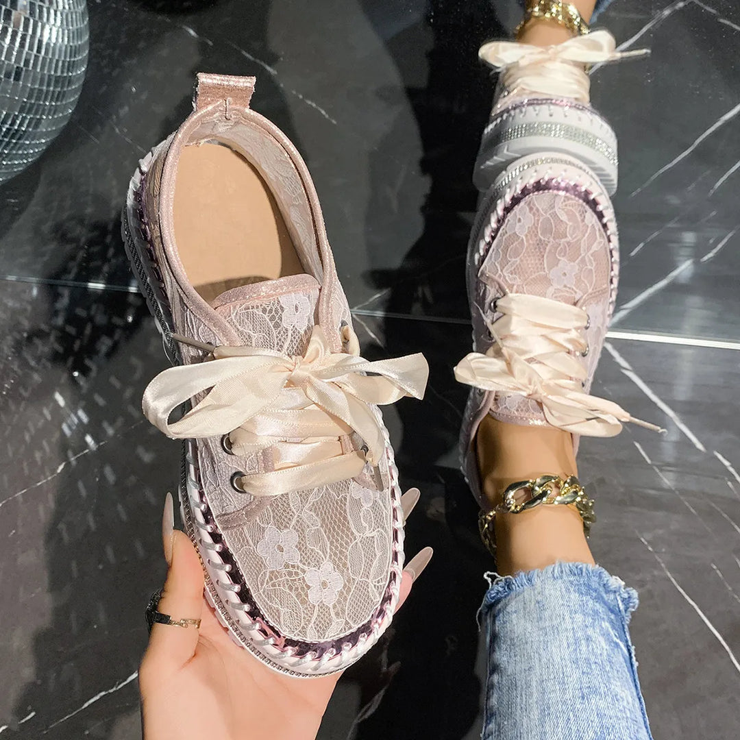 Round Toe Platform Loafers