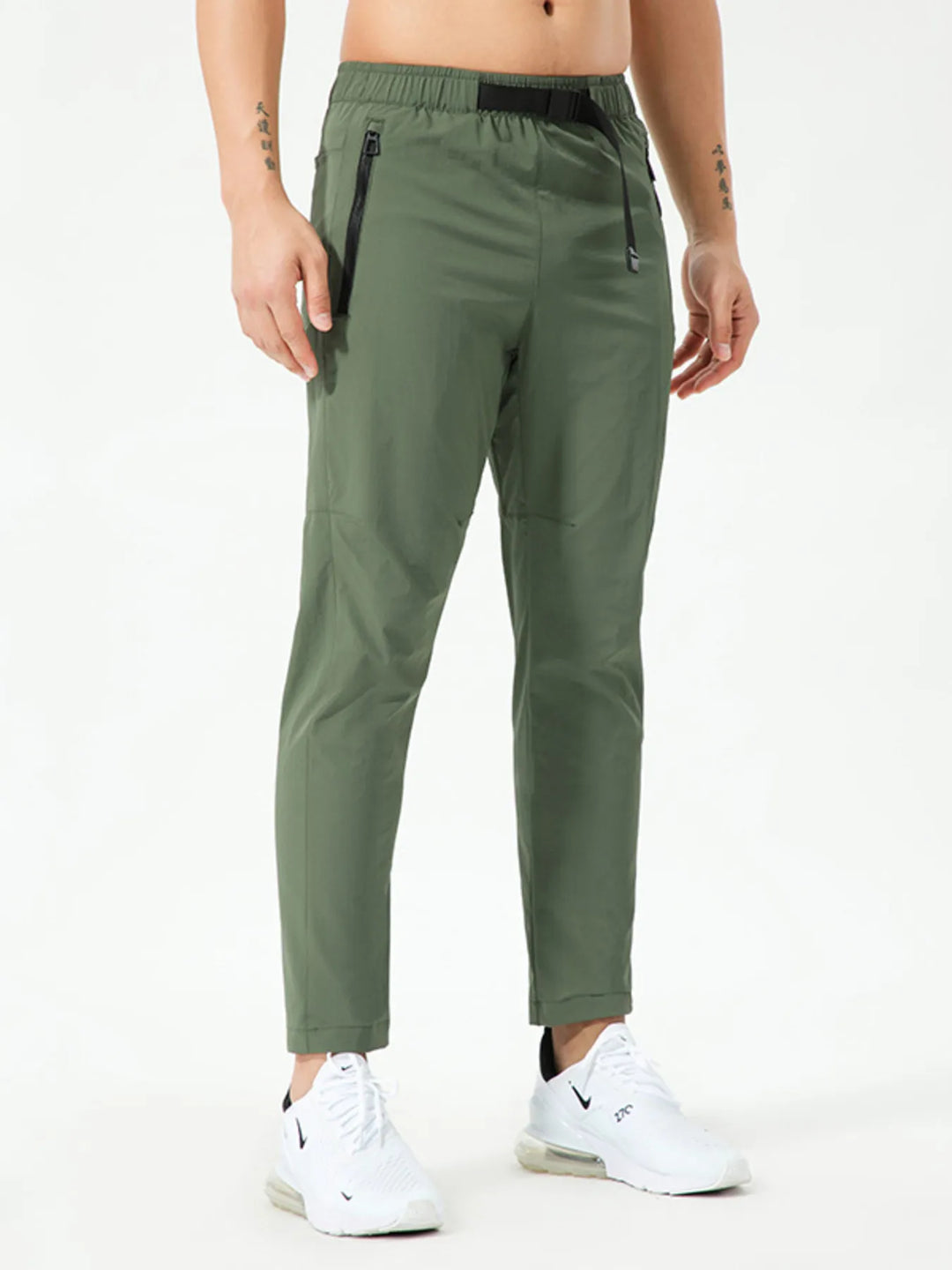 Men's Plus Size Elastic Waist Pants