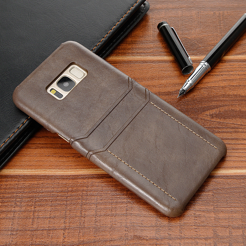 Holster double card anti-fall cover