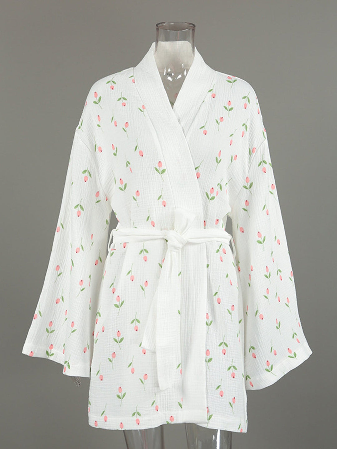 Floral Print Lightweight Lounge Nightgown