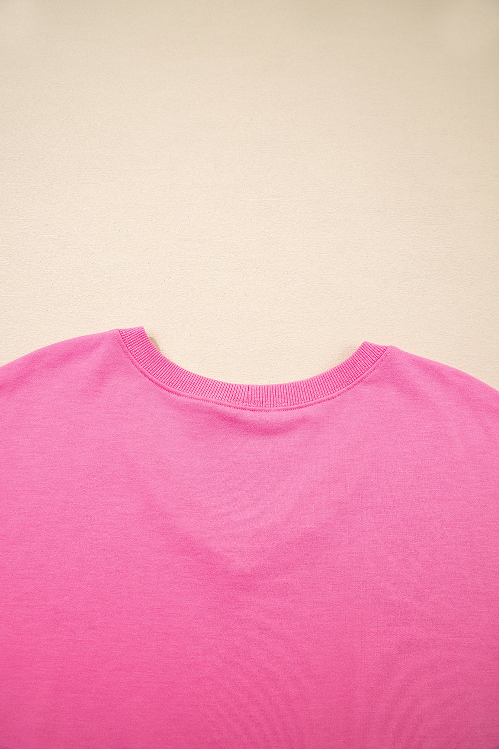 Bonbon V Neck Drop Shoulder Tee and Patchwork Drawstring Shorts Set