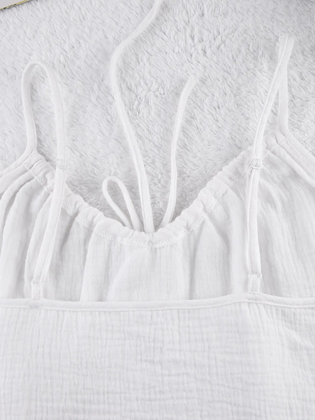 Tie Front Cami and Shorts Lounge Set