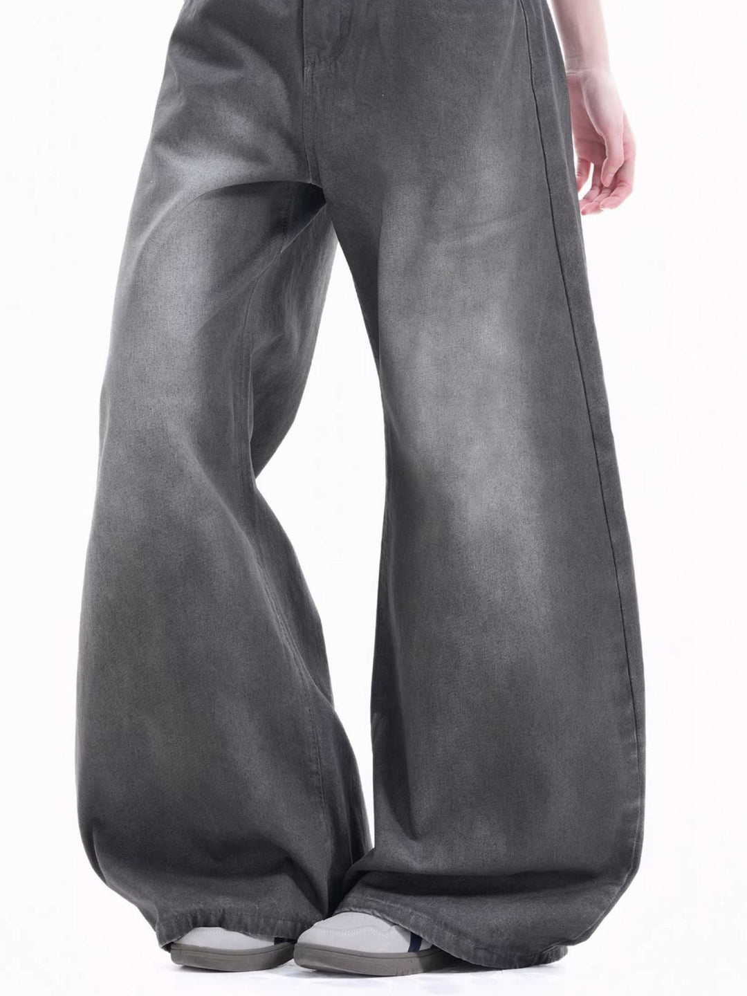 Men's Full Size Wide Leg Jeans Plus Size