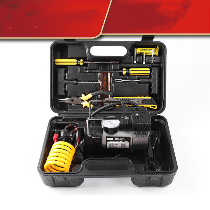 Multifunctional Tire Electric Car Tire Repair kit Tool Box