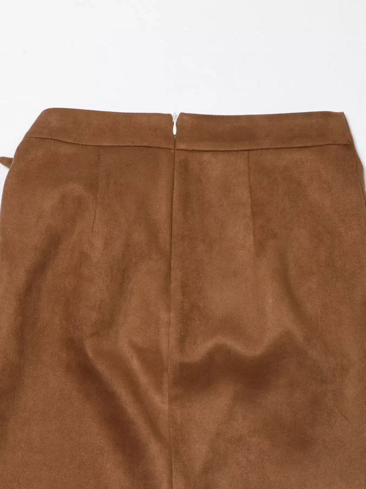 Wrap Midi Skirt