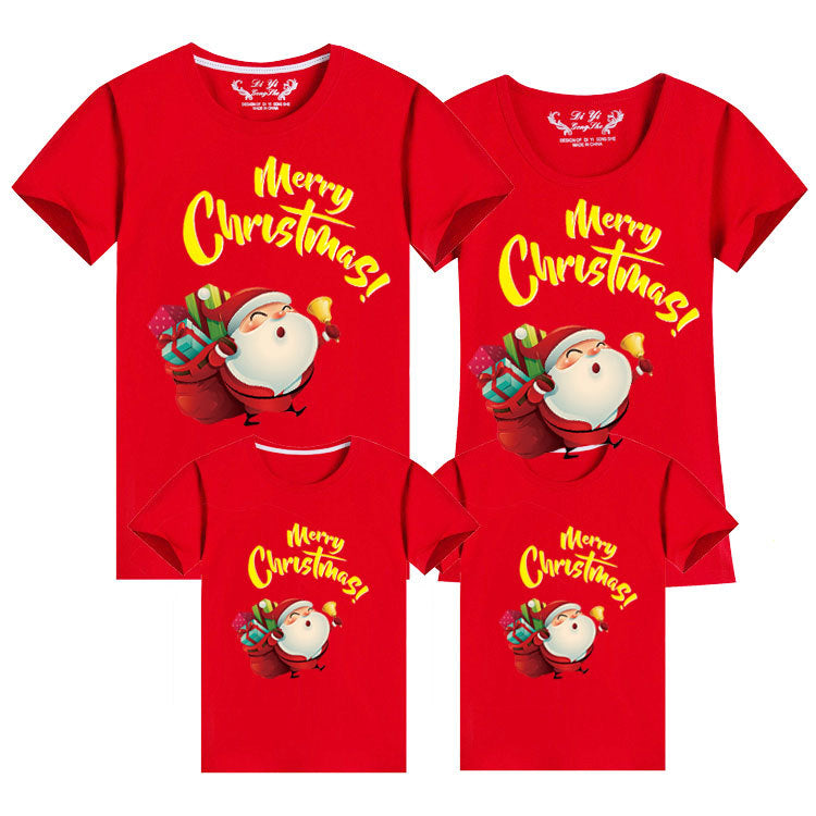 Parent-child short sleeve T-shirt