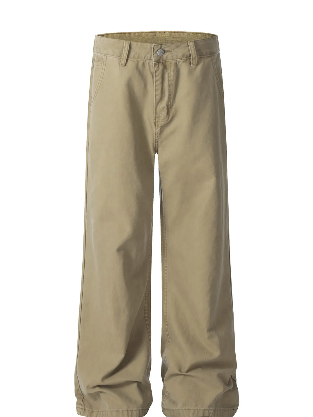 Men's Washed Wide Leg Jeans