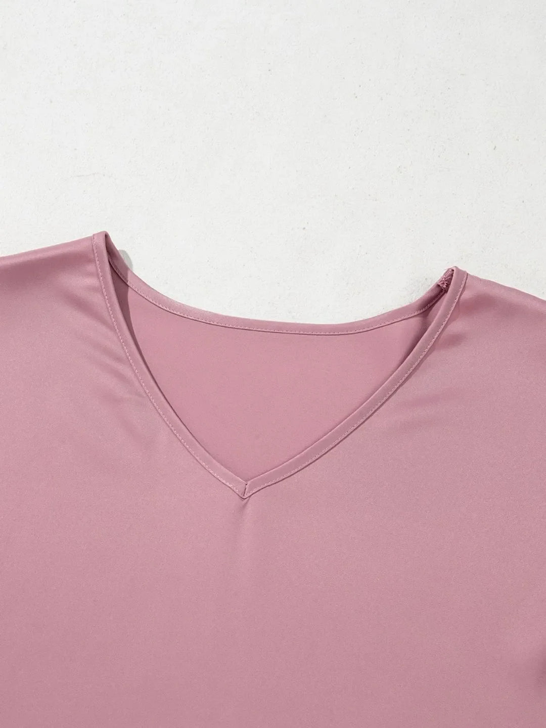 Toadstool Satin Ruffle Sleeve Top