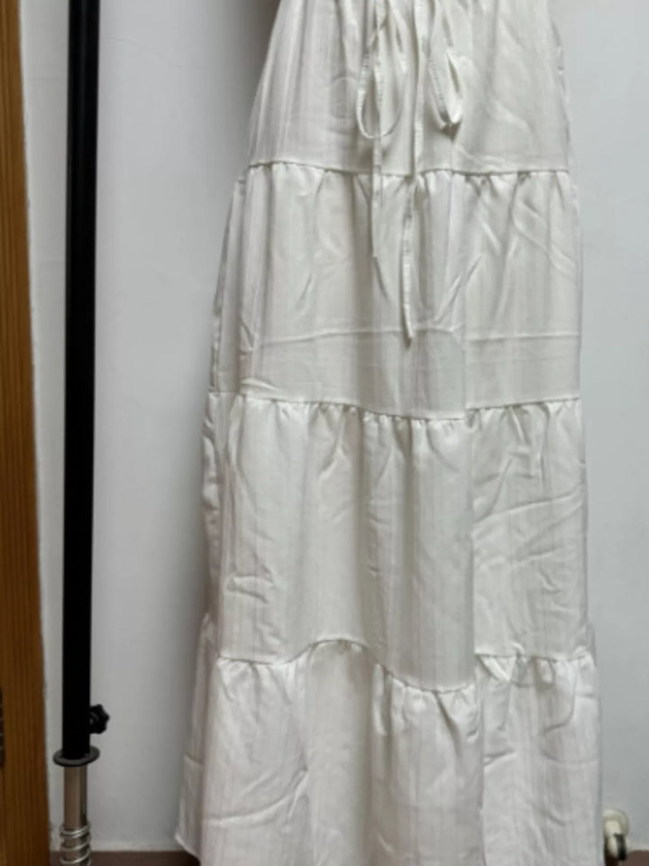 Flowy Tiered Maxi Skirt
