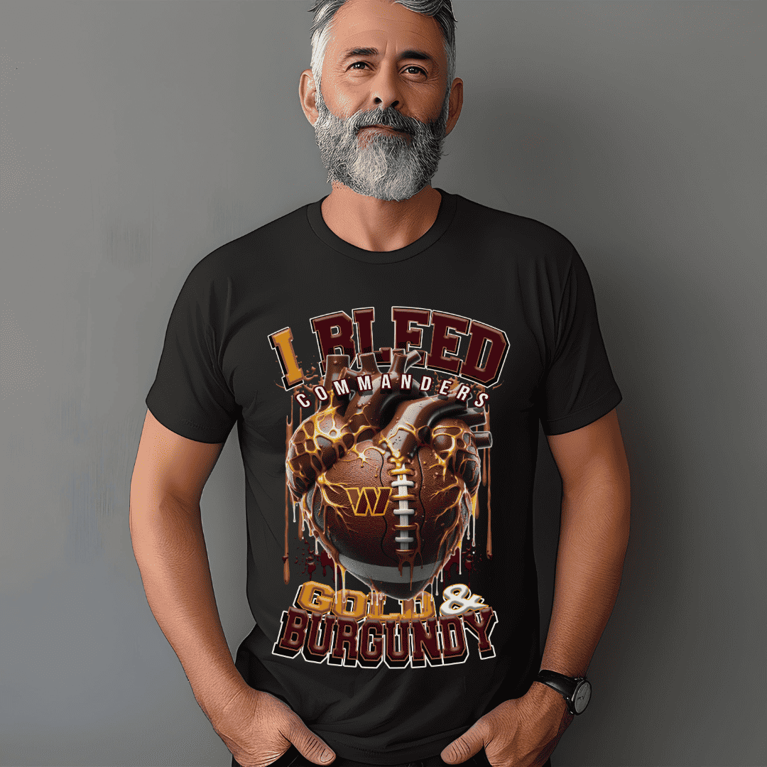 I Bleed Commanders Unisex Tee