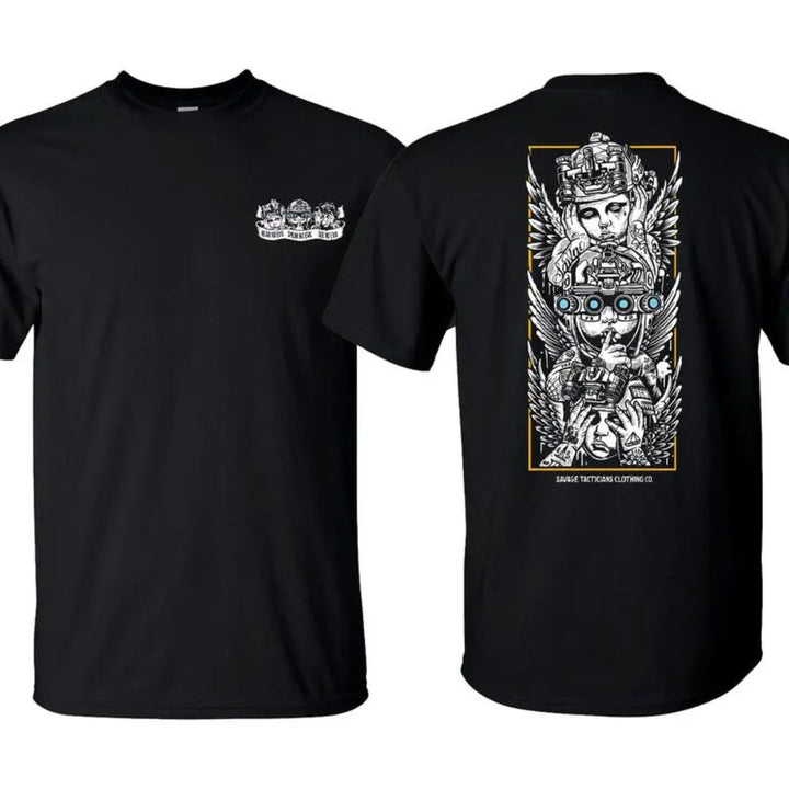 "Proverbial Maxim" T-Shirt - Tactical Army Military Men's Wear, Unisex Gun Shirt