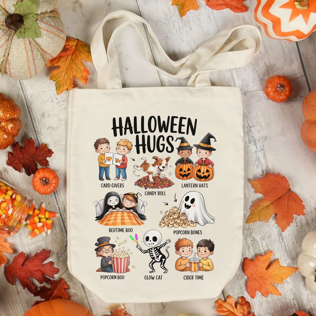 Halloween Hugs Tote Bag