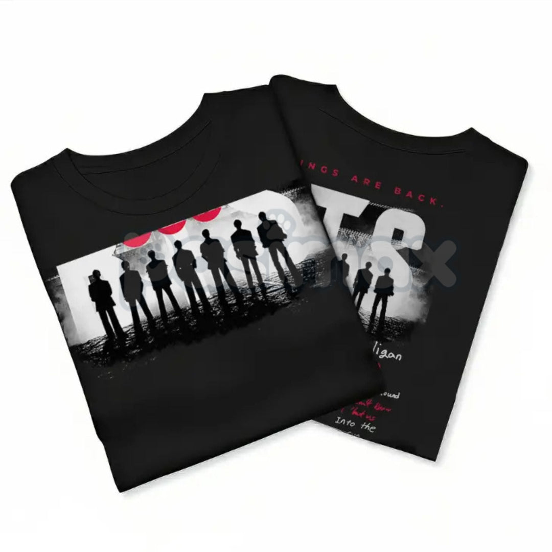"AriRa" K-pop Army T-Shirt – Fan-Inspired Graphic Tee for Men & Women, Premium 100% Cotton Kpop Gift Top, Soft Lived-In Heavyweight Concert Apparel, Full Sizes & Colors, Made in USA