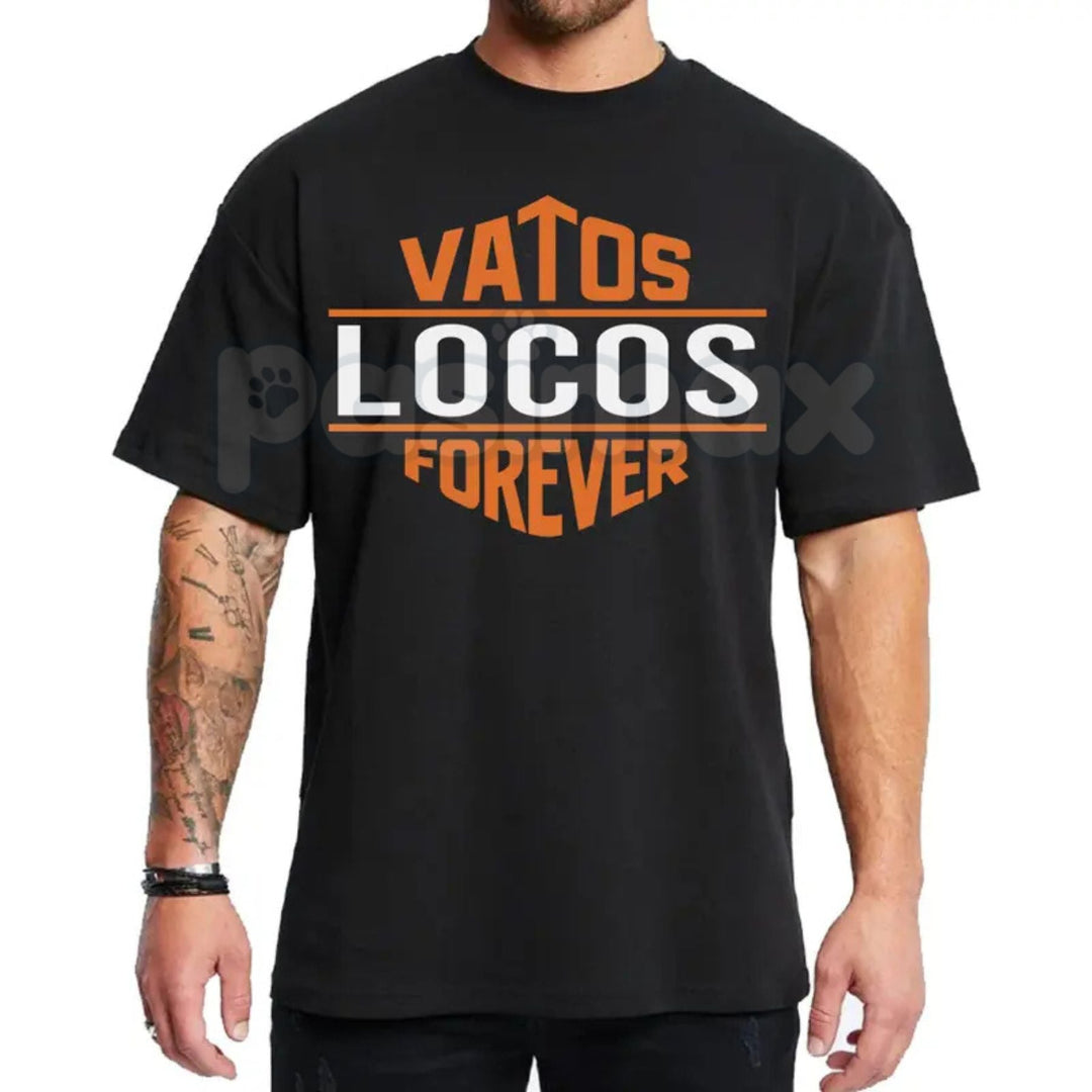 Vatos Locos Forever Shirt – Chicano OG Style Graphic Orange Design Hoodie & Streetwear Sweatshirt