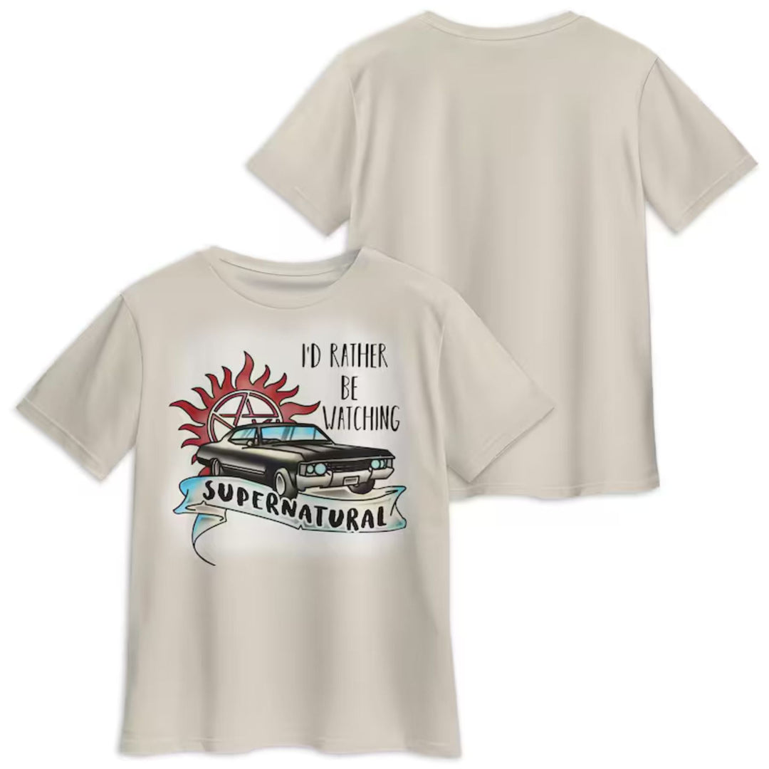 Supernatural Pajamas Set, Winchester Brothers Pajamas for Women & Men, Matching Family PJs, Halloween & Valentine's Gift