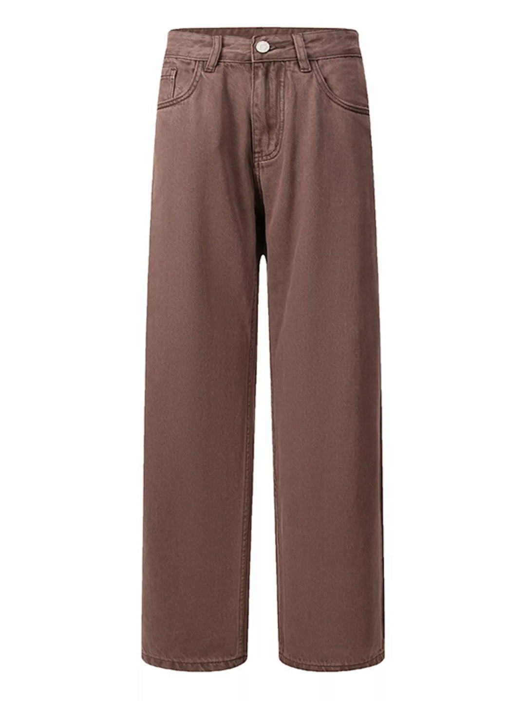 Men's Vintage Wash Wide Leg Jeans