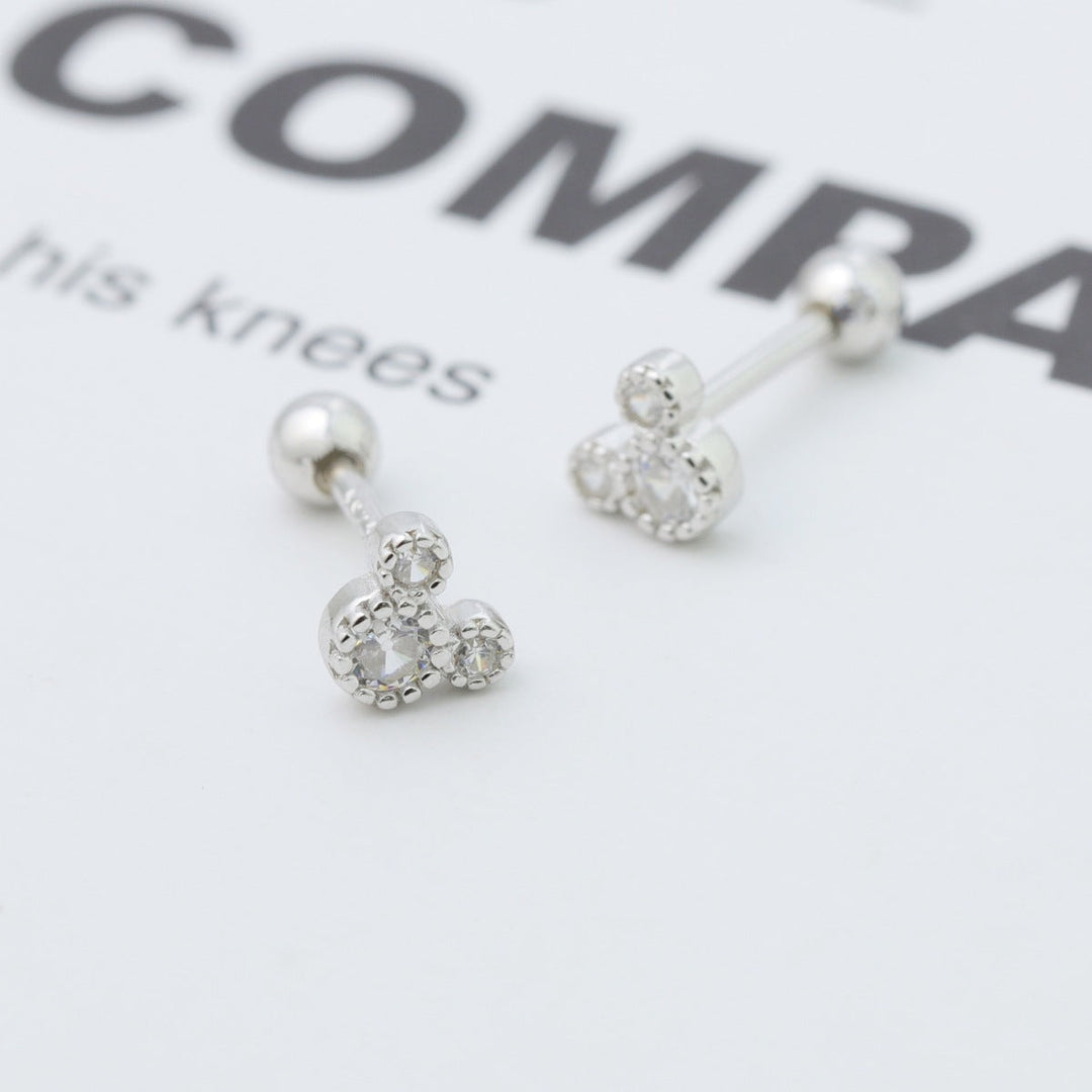 Mickey Mouse Stud Earrings