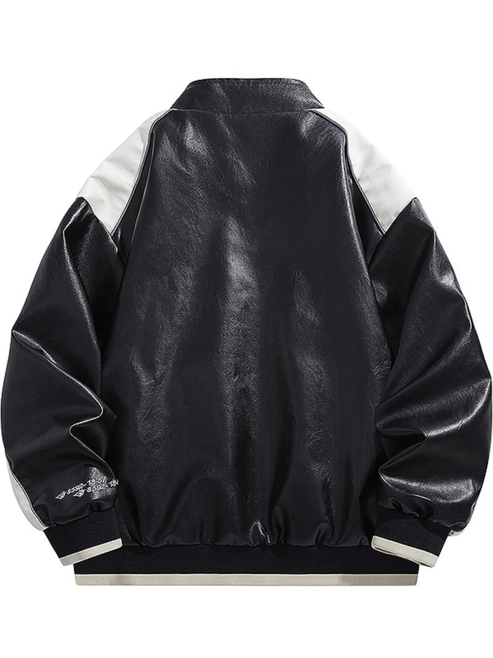 Men's Plus Size Zip Up Long Sleeve Jacket