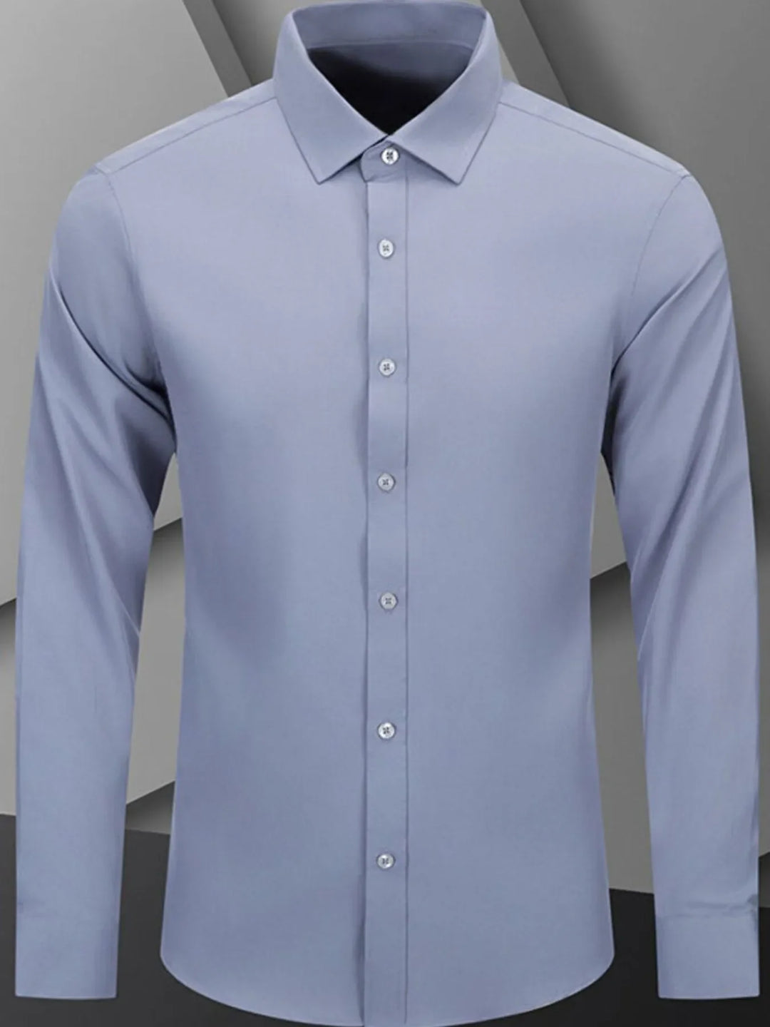 Men's Full Size Button Up Long Sleeve Shirt Plus Size