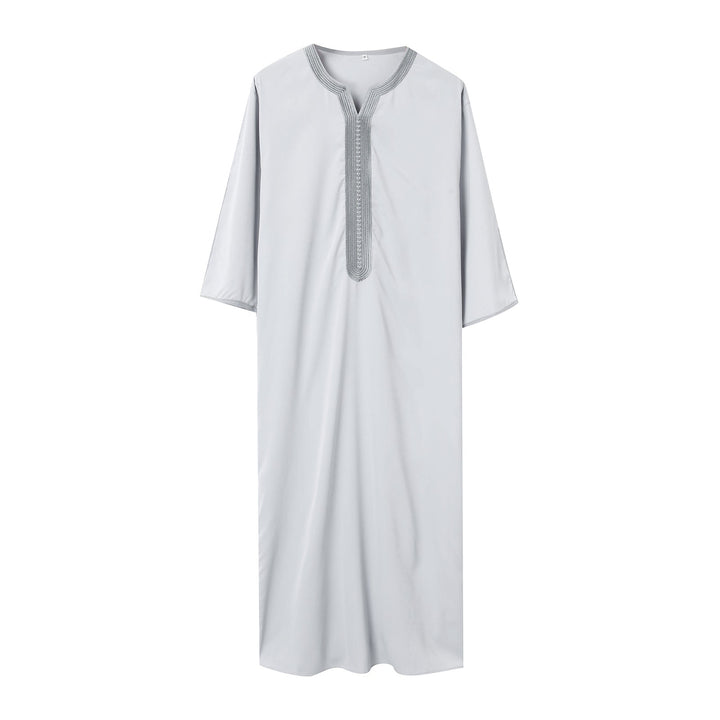 Fashion Nation Embroidery Robe For Men