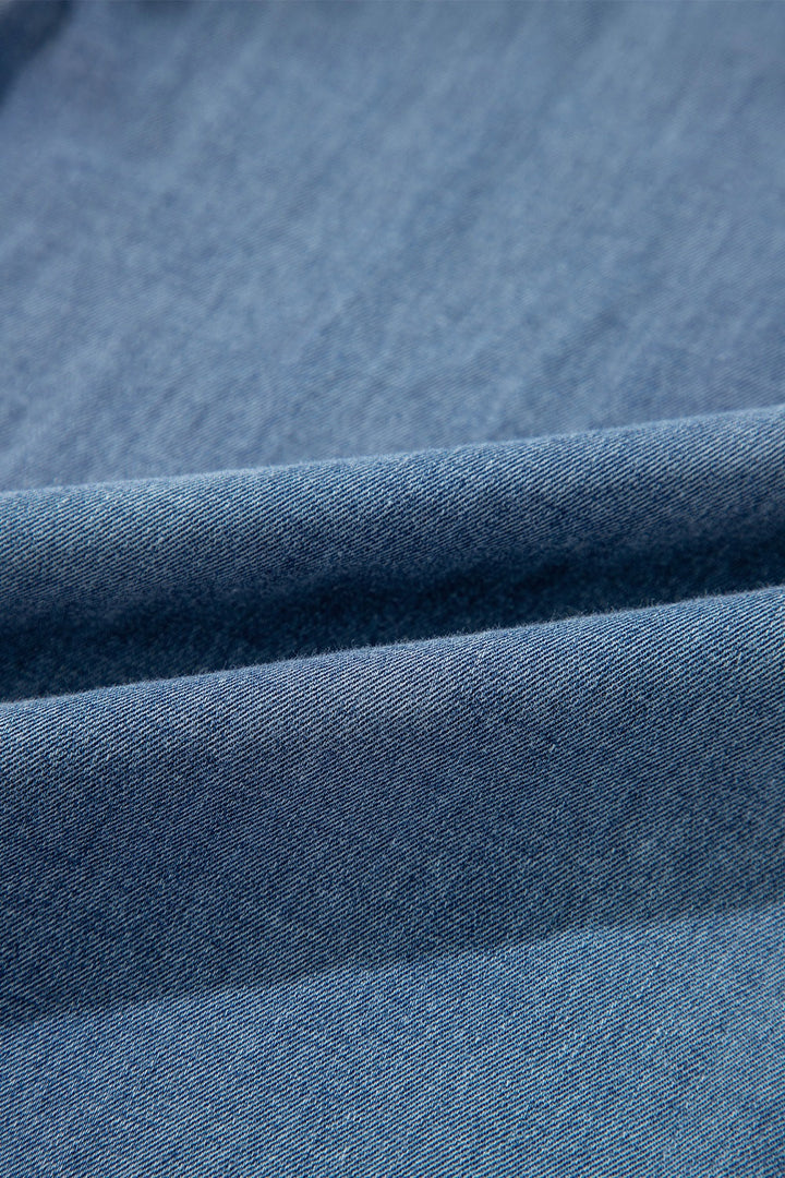 High-Waisted Wide-Leg Jeans