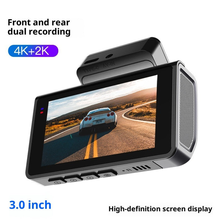 Cross-border HD Car DVR, 4K Dash Cam, 2025 New Model, Wireless Installation, 4K Dash Cam