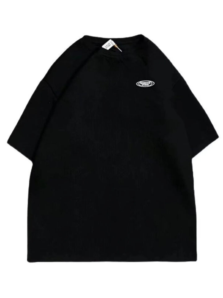Men's Full Size Round Neck Half Sleeve T-Shirt Plus Size