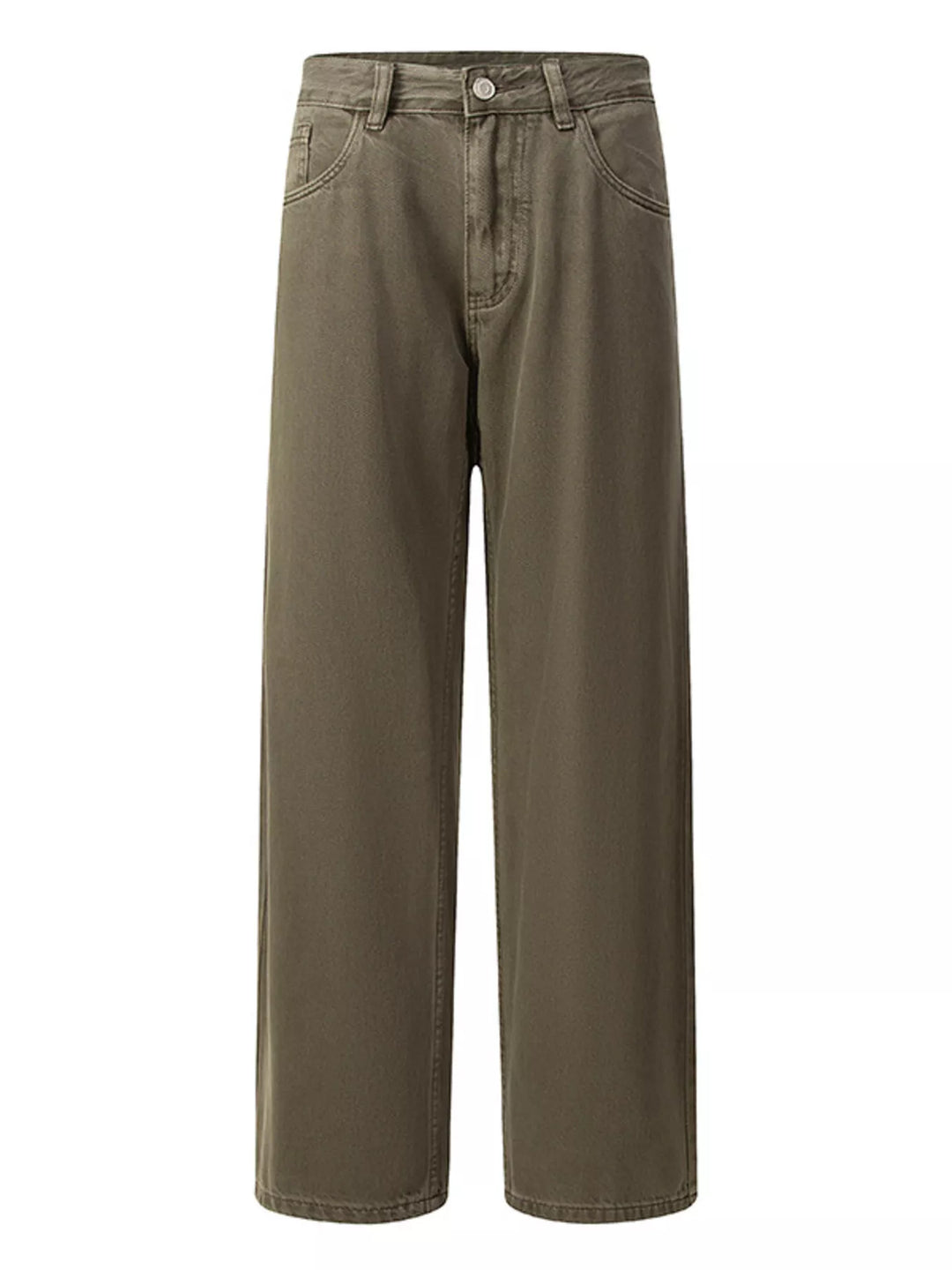 Men's Vintage Wash Wide Leg Jeans