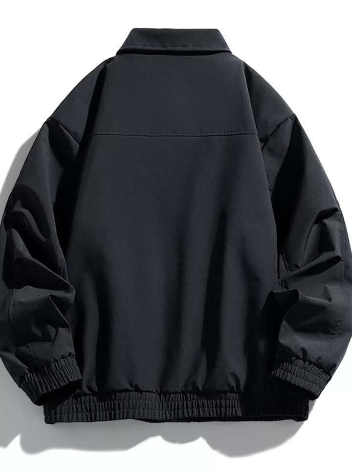 Men's Plus Size Casual Lightweight Long Sleeve Jacket