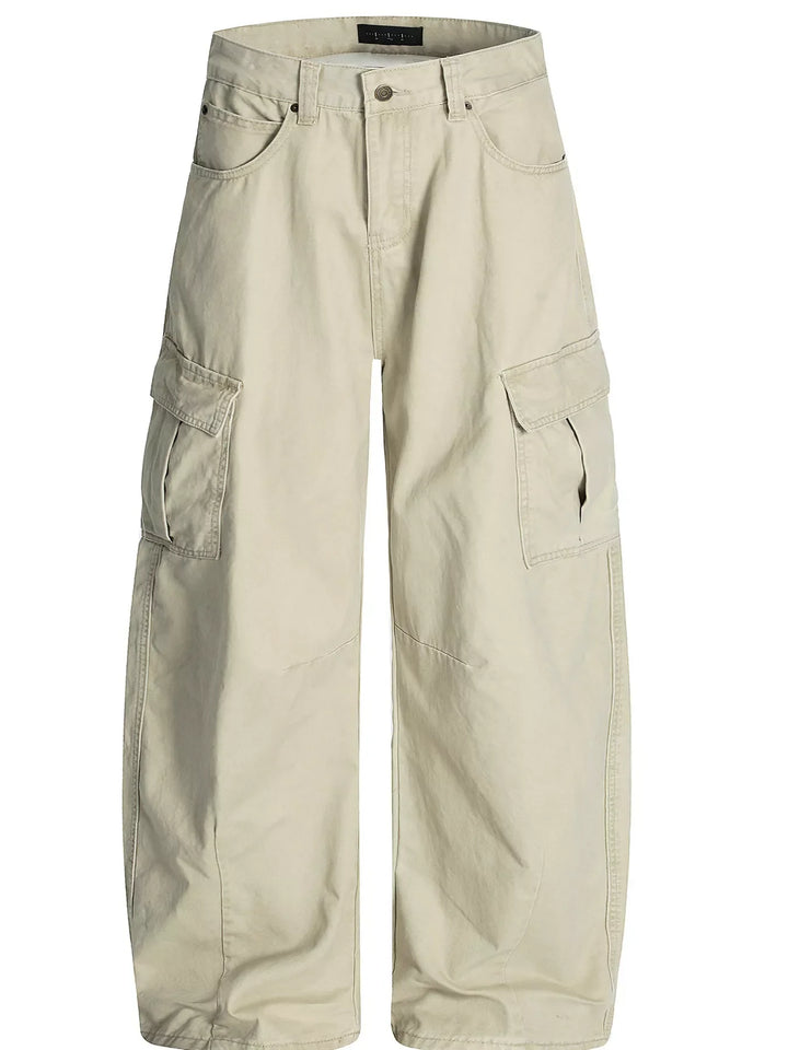 Men's Vintage Wide Leg Cargo Pants