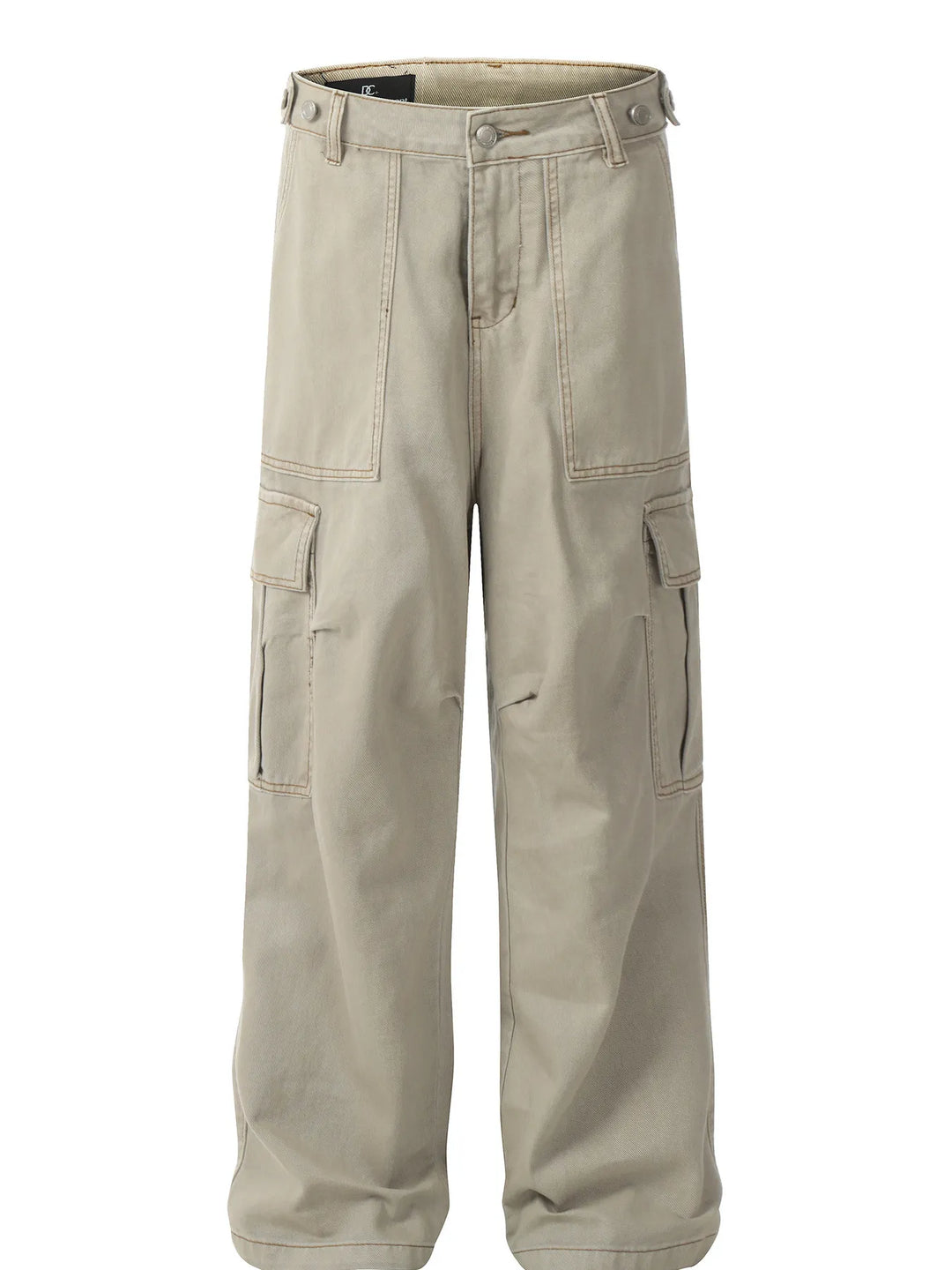 Men's Wide Leg Cargo Jeans